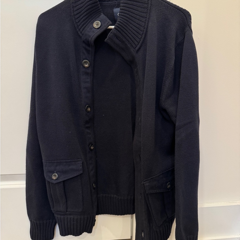 Men's Navy Gap Cardigan